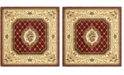 Safavieh Lyndhurst Red and Ivory 6' x 6' Square Area Rug